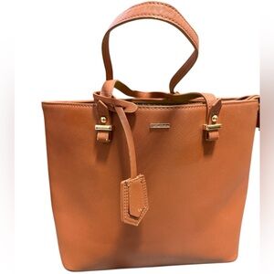 LOVEVOOK Tan Structured Tote Bag – Work, Laptop, Everyday Carry